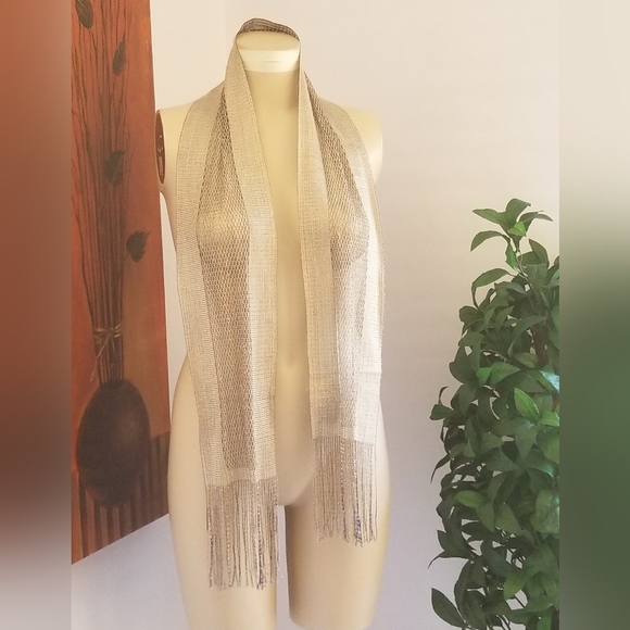 🆕 LUREX SCARF / SPECIAL 50" x 6" - Picture 1 of 9